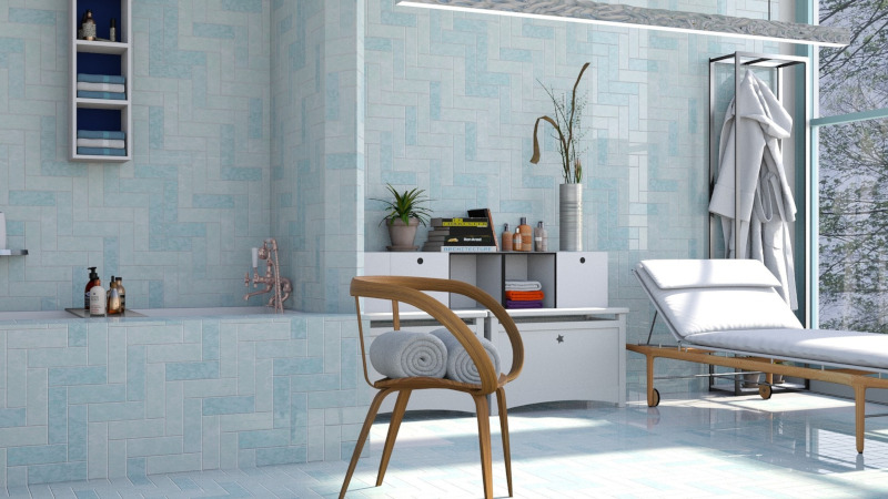 Tipos de azulejos en la reforma del baño